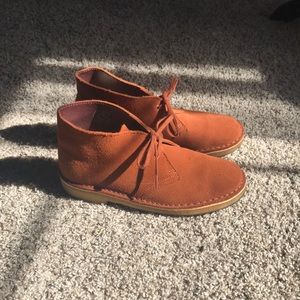 Suede ankle boots